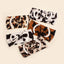 Kid's Bow Knot Leopard Print Hair Band - Creative Polyester Headband for Autumn and Winter