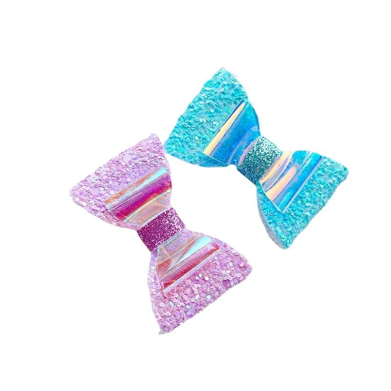 Kids' Bow Knot Shell Hair Clip - Cute Princess Hair Accessory for Girls