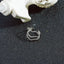 Korean Minimalist Metal Wave C-shaped Twist Ear Cuff Earrings