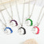Korean Cute Colorful Pegasus Pendant Necklace Jewelry