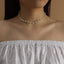 Korean Cute Hand-Woven Imitation Pearl Choker Necklace for Women