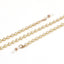 Korean Fashion Simple Gold Peach Heart Pearl Glasses Chain