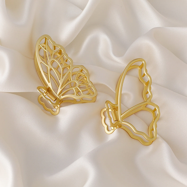 Korean Style Metal Butterfly Hair Claw Clip