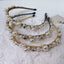 Korean Baroque Pearl Rhinestone Headband