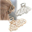 Korean Simple Large Metal Butterfly Hair Clip for Women - New Fashion Hair Accessory