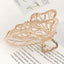 Korean Simple Large Metal Butterfly Hair Clip for Women - New Fashion Hair Accessory