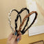 Korean Alloy Chain Braided Headband