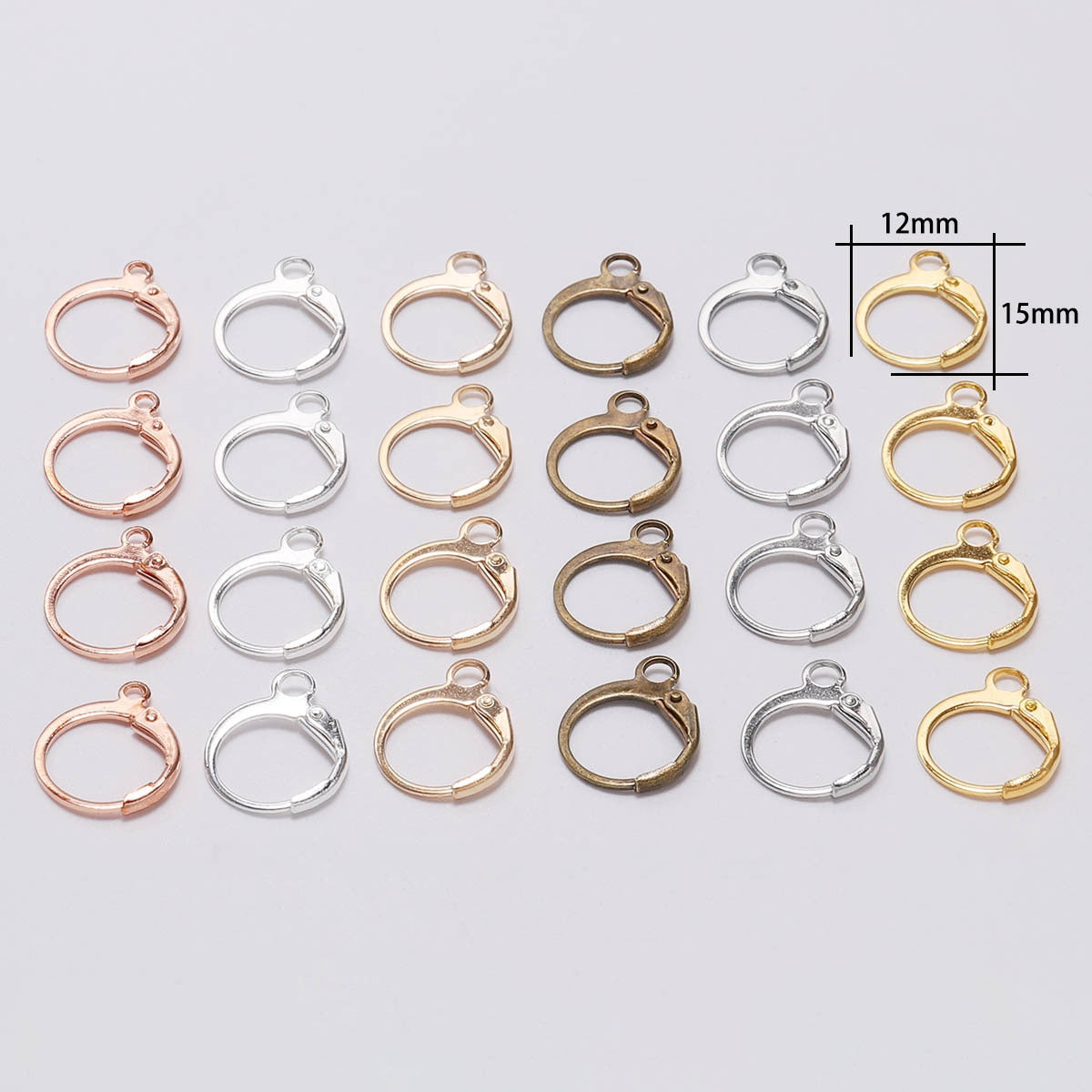 Korean Style French Hook Earring Ring Jewelry DIY Accessories