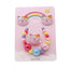 Korean Style Cat Acrylic Bead Jewelry Set for Kids