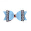 Korean Multi-Layer Leather Bow Hair Clip - Candy Color Cartoon Children's Accessory