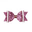 Korean Multi-Layer Leather Bow Hair Clip - Candy Color Cartoon Children's Accessory