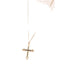 Elegant Enamel Cross Pendant Necklace for Women