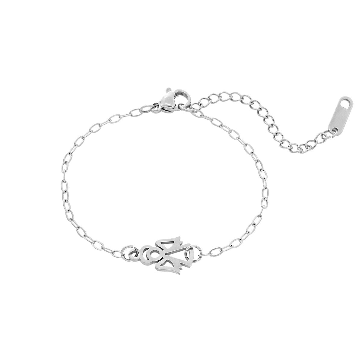 Geometric Minimalist Stainless Steel Bracelets for Women