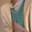 Geometric Shell Pearl Necklace for Women - Minimalist Fashion Clavicle Chain