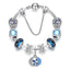 Modern Starry Rhinestone Charm Bracelet Set for Women