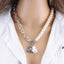 Elegant Baroque Pearl Alloy Pendant Necklace for Women