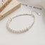 Elegant Pearl Sterling Silver Beaded Bracelet - Women's Luxury Design