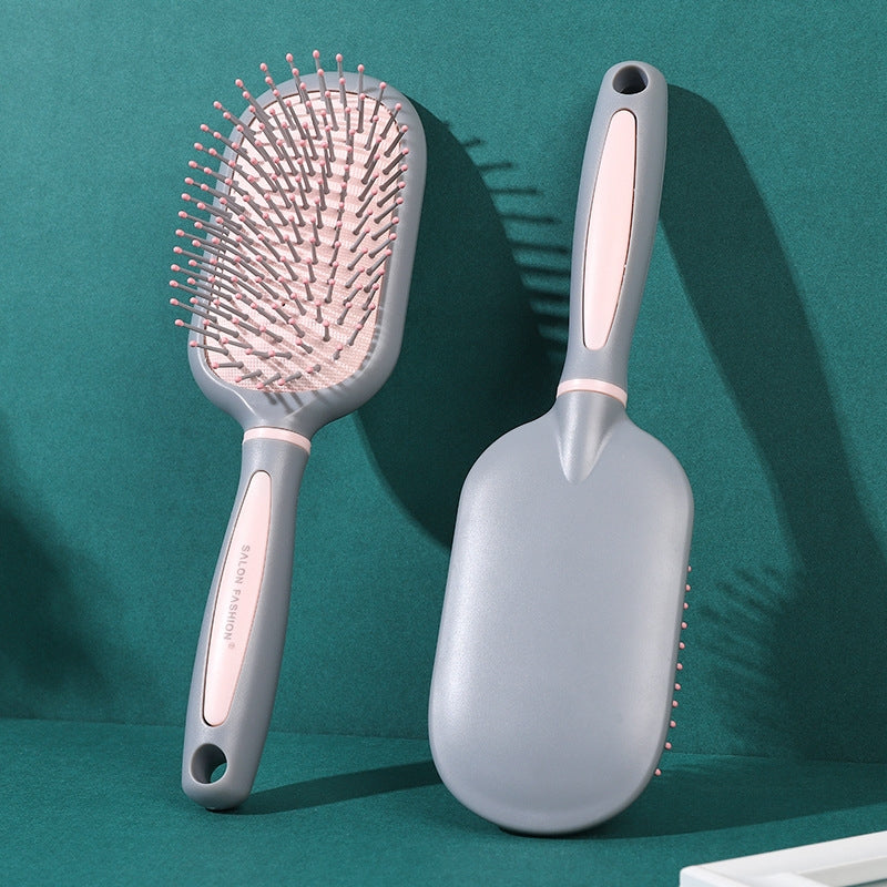 Elegant Solid Color Anti-Static Air Cushion Hairbrush for Women