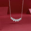 Lady Sterling Silver Moissanite Necklace