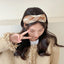 Lady Streetwear Color Block Braided Hair Band