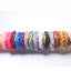 Women's Streetwear Solid Color Silicone Braided Wristband Bracelet