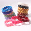 Women's Streetwear Solid Color Silicone Braided Wristband Bracelet