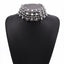 Luxurious Geometric Crystal Rhinestone Statement Necklace for Women