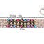 Luxurious Geometric Crystal Rhinestone Statement Necklace for Women