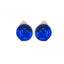 Magic House Mirabel Jewelry Set: Sapphire Blue Glasses Frame & Hair Ball Clip-On Earrings