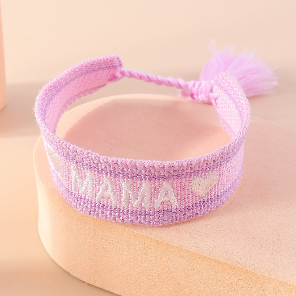 Modern Mama Letter Woven Bracelets - Mother's Day Gift Jewelry