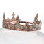 Men's Retro Palace Crown Tiara for Pageants and Performances