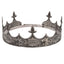 Men's Retro Palace Crown Tiara for Pageants and Performances