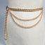 Metal Pendant Pin Buckle Waist Chain Belt for Dresses and Sweaters