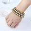 Modern Stainless Steel Beaded Bracelets for Men and Women