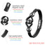 Modern Semicircle Metal Layered Leather Men's Bracelet