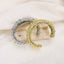Modern Minimalist Solid Color Alloy Women's Open Cuff Bracelet