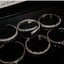 Modern Style Copper Zircon Open Bangle - Light Luxury Fashion Jewelry for Women