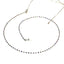 Multicolored Crystal Stainless Steel Anti-Slip Sunglasses Chain
