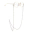 Multicolored Crystal Stainless Steel Anti-Slip Sunglasses Chain