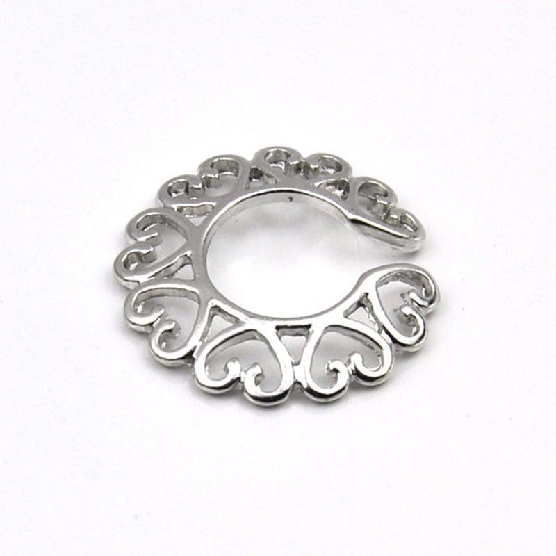 Multiple Heart-shaped Combination Poleless Fake Breast Ring