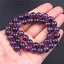 Natural Amethyst Abacus and Round Beads for DIY Jewelry Making Accessories