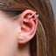 New Simple Fashion Diamond Alloy Ear Clips - Korean Style Sweet Personality Ear Cuffs