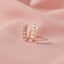 New Simple Fashion Diamond Alloy Ear Clips - Korean Style Sweet Personality Ear Cuffs