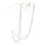 10mm Pearl Gold Glasses Chain Necklace for Sunglasses Anti-Lost Eyewear Strap for Women