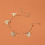 Hollow Butterfly Pendant Anklet Set - Summer Beach Style