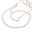 Beige Pearl Gold Eyeglasses Chain Necklace Sunglasses Holder Lanyard