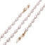 Beige Pearl Gold Eyeglasses Chain Necklace Sunglasses Holder Lanyard