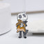 European American Dripping Skull Brooch Zinc Alloy Clothing Bag Accessories