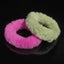Candy Color Plush Seamless Hair Band - High Elasticity Autumn & Winter Hair Accessories
