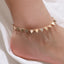 Geometric Triangle Punk Style Metal Anklet for Women